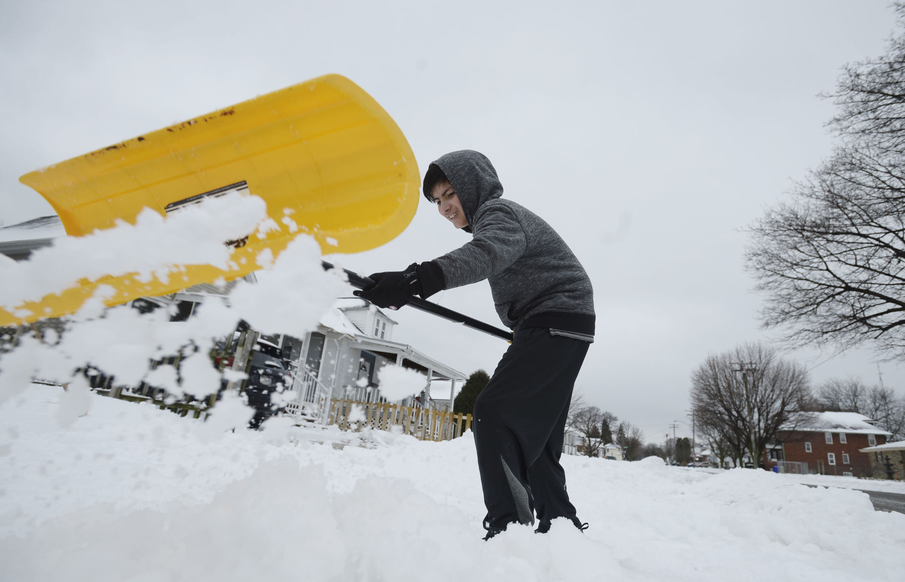 Digging out